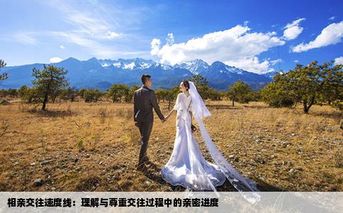 相亲交往速度线：理解与尊重交往过程中的亲密进度