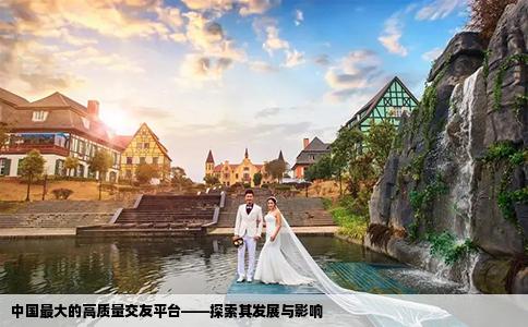 中国最大的高质量交友平台——探索其发展与影响