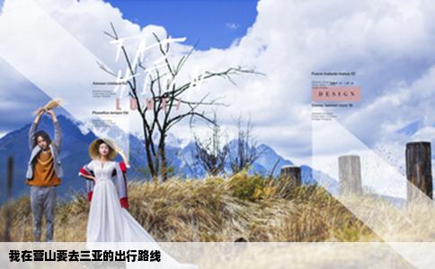 我在营山要去三亚的出行路线