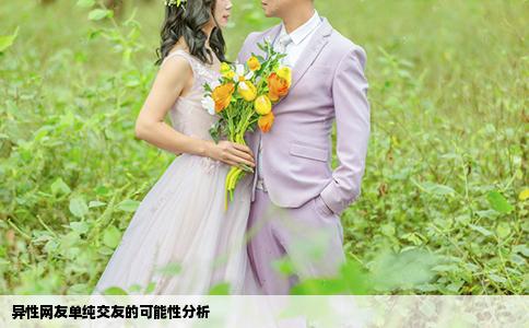 异性网友单纯交友的可能性分析