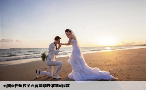 云南香格里拉至西藏昌都的详细里程数