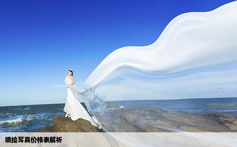 喷绘写真价格表解析