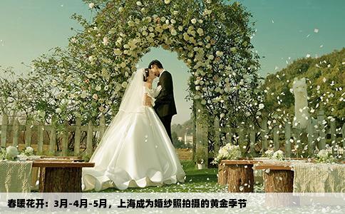 春暖花开：3月-4月-5月，上海成为婚纱照拍摄的黄金季节
