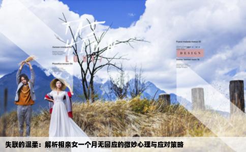 失联的温柔：解析相亲女一个月无回应的微妙心理与应对策略