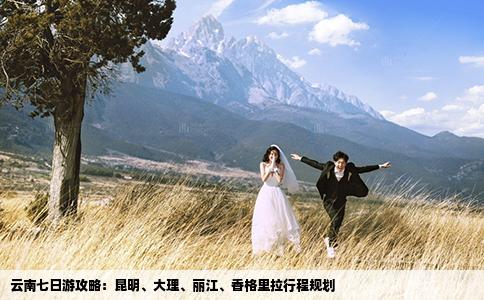 云南七日游攻略:昆明、大理、丽江、香格里拉行程规划