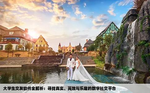 大学生交友软件全解析：寻找真实、高效与乐趣的数字社交平台