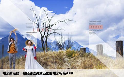 婚恋新选择：揭秘那些高效匹配的婚恋相亲APP